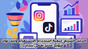الدليل السريع: كيفية استخدام الإنستغرام وتيك توك لترويج منتج رقمي بنجاح