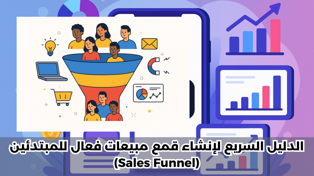الدليل السريع لإنشاء قمع مبيعات فعال للمبتدئين (Sales Funnel)
